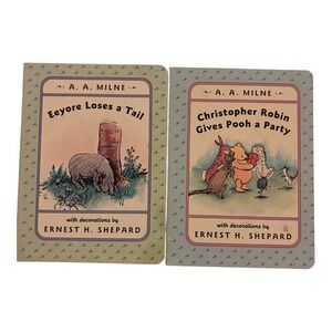 A.A. Milne Winnie the Pooh Board Books Eeyore Loses a Tail Ernest Shepard‎ 1995